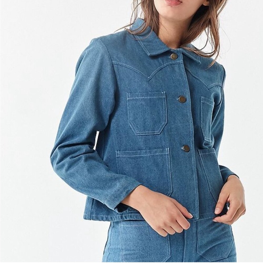 Lykke Wullf Blue Denim Ranch Jacket